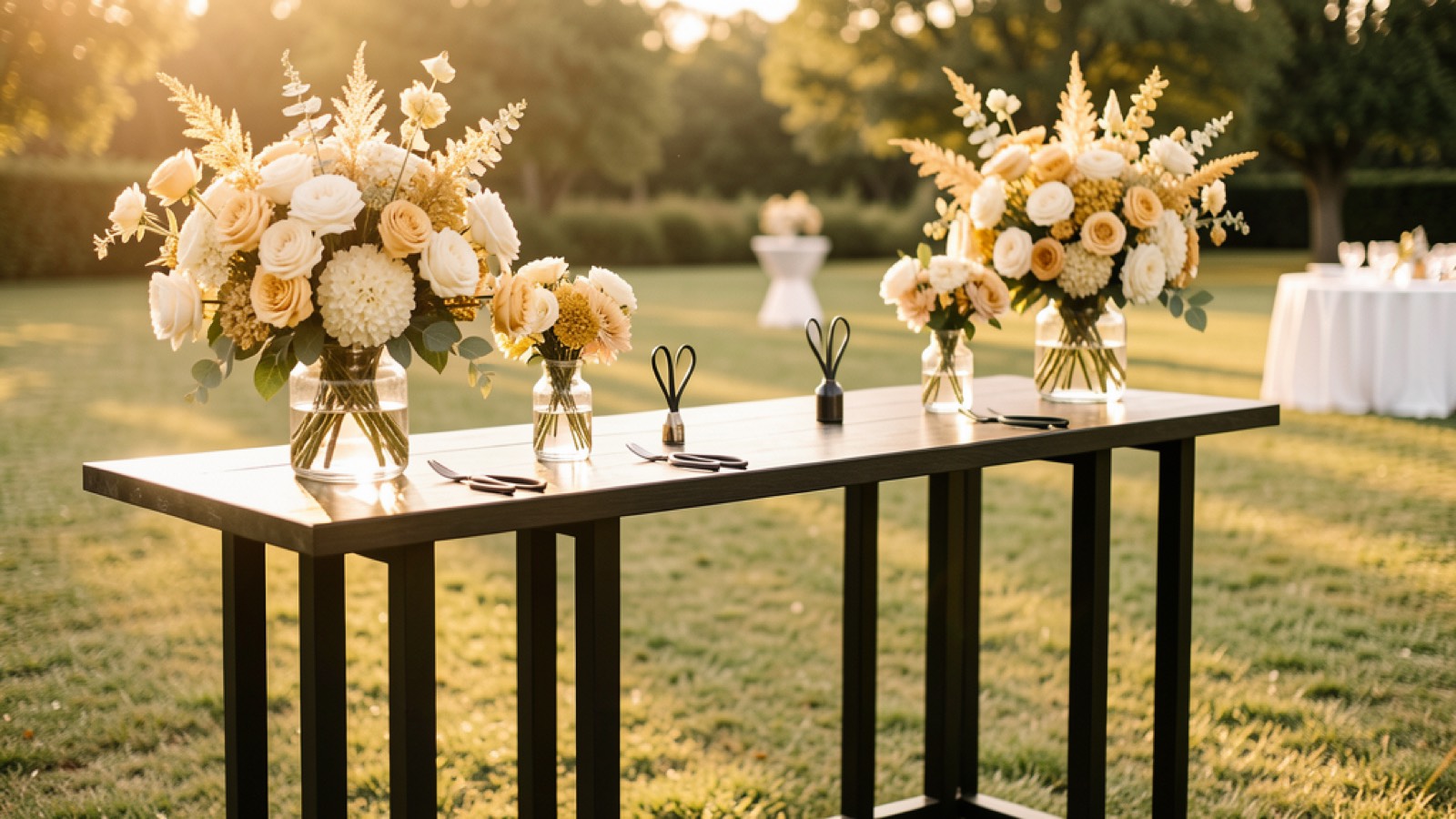 The Bloom Bar product — hand-built floral bar